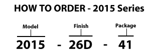 How to order - 2015 Series